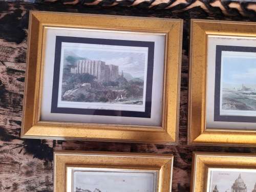 6 gilt frames