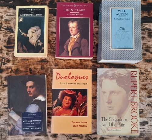 6 books dedicated to poetry