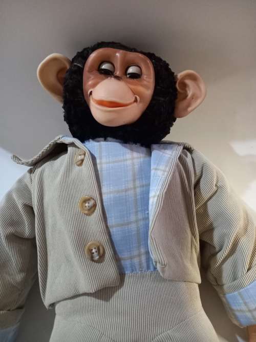 Vintage Jacko Monkey Chad Valley 1970`s