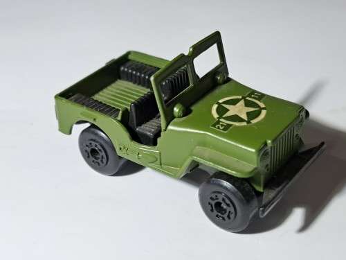 Matchbox Superfast 38 Army Jeep & Field Canon