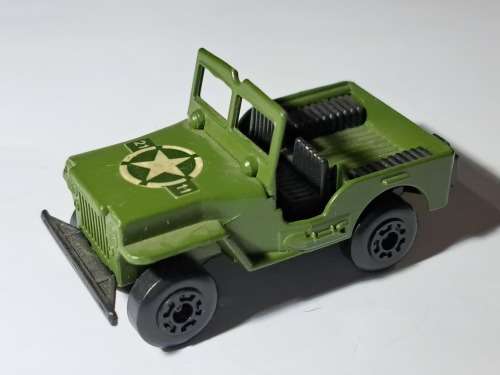 Matchbox Superfast 38 Army Jeep & Field Canon