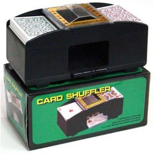 PLAYING CARDS 2 DECK PLAYING CARD SHUFFLER