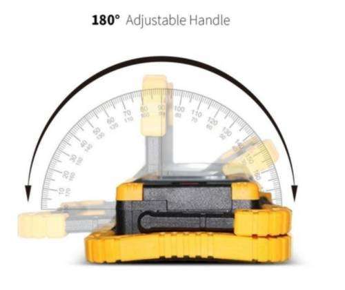 750LM Super Bright COB 10 Watt LED Light - rechargeable