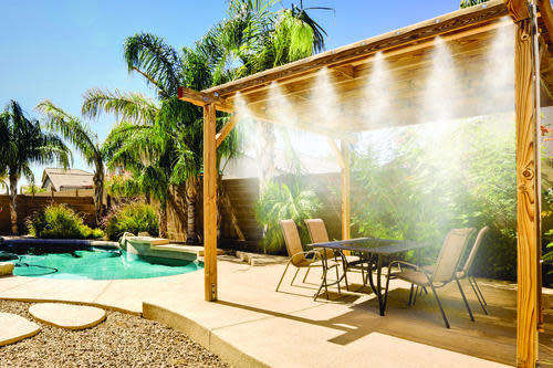 Cooling Misting kit, garden patio, etc.