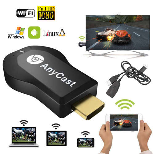 AnyCast M2 Plus Wi-Fi Display TV Dongle wireless Receiver - Mirascreen - Ram 128Mb, Cpu Corex 1.2Ghz