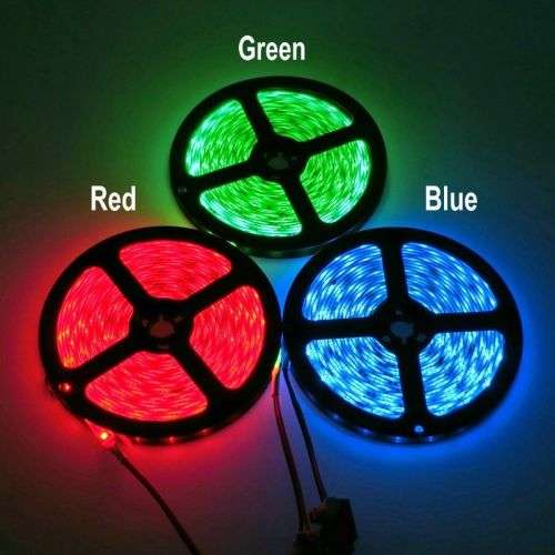 RED 5m LED strip Light Waterproof 300led (5M reel with Power supply)