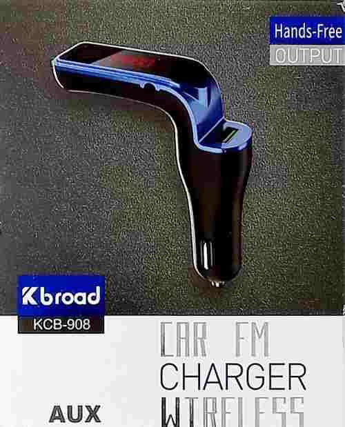Kbroad KCB-908 Car FM Radio and cell Transmitter with USB