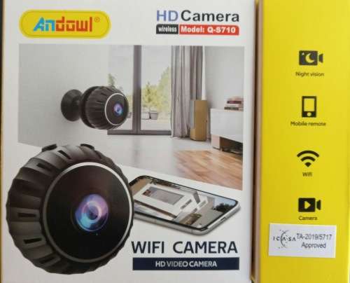 HD Wireless Mini WiFi Video Camera recorder with Night Vision - Mobile Phone remote Viewing