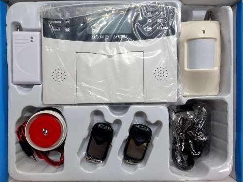 NEW GSM Security Alarm System - 8 wired and 96 wireless zones - Digital display