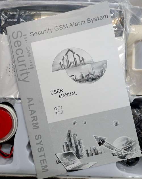 NEW GSM Security Alarm System - 8 wired and 96 wireless zones - Digital display