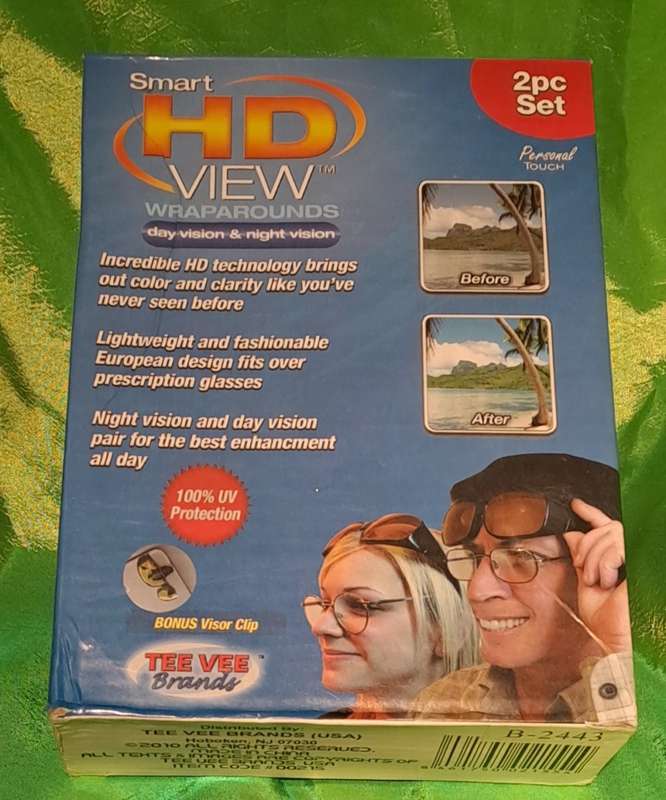 2pc Smart View Day and Night Spectacles