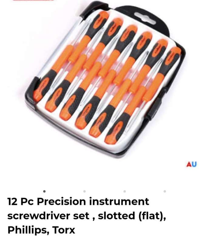 12 Piece Precision Screwdriver Set - Chrome Vanadium Steel for DIY & Computer Repair