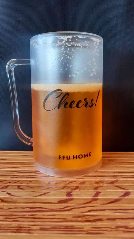 Prank Beer Mug With Liquid - Cheers