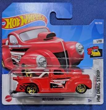 2022 Hotwheel - 1940 FORD PICKUP - HW DRAG STRIP
