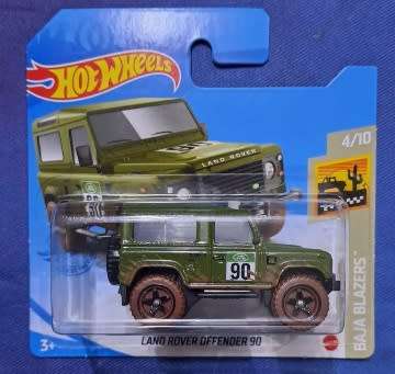 2021 Hotwheels - LAND ROVER DEVENDER 90 - BAJA BLAZERS