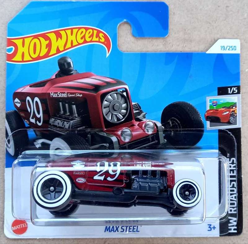 2024 Hotwheels - MAX STEEL - HW ROADSTERS