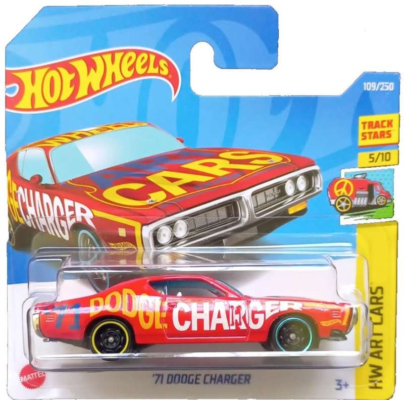 2022 Hotwheels - 1971 DODGE CHARGER - HW ART CARS