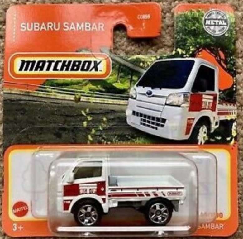 MATCHBOX SUBARU SAMBAR - MERAL PARTS -
