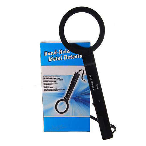 Portable Folding Hand-Held Security Metal Detector Scanner + Bag