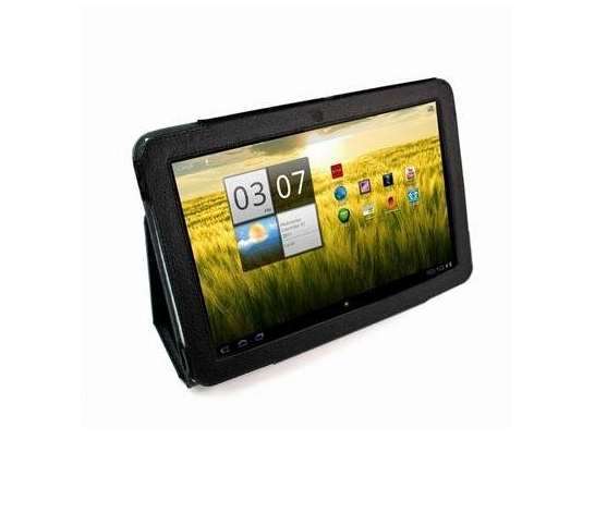 Acer Ikonia Tab A500 Black PU Leather cover case