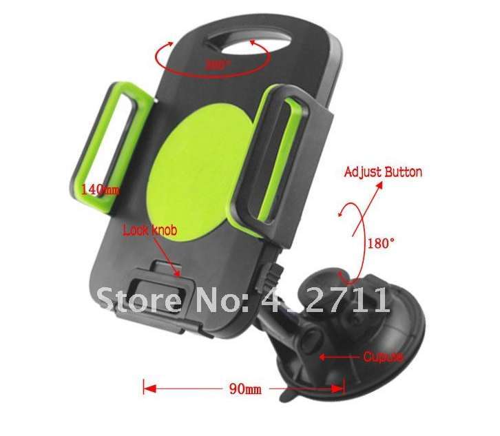 7 to 10 Inch Tablet holder sucker holder also for GPS DVD, TV or any Tab adjustable