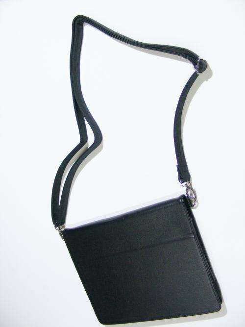Samsung Galaxy P5100 Tab 10.1 cover, case, shoulder carry bag Black fabric  also fit N8000