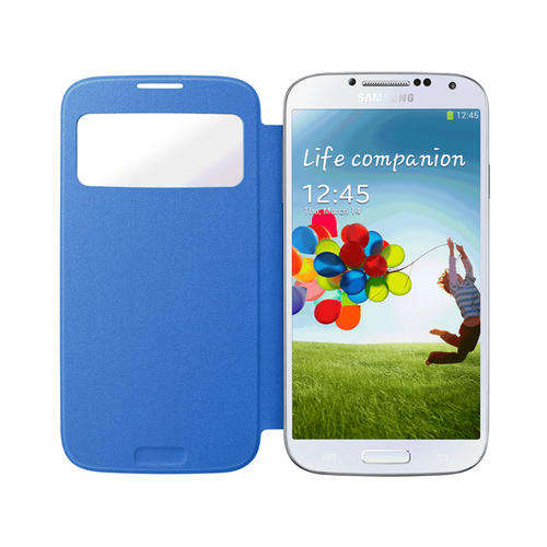 S4 Samsung Galaxy Flip case cover for S 4 i9500, + free screen protector