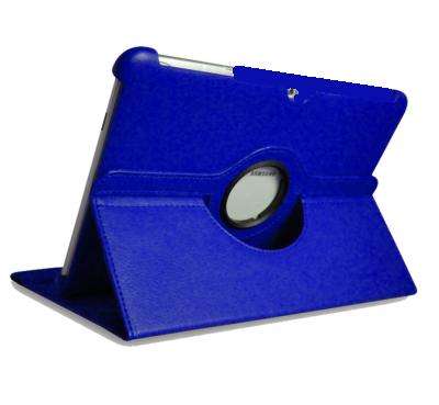 New Samsung Galaxy Tab 3 P5200 / P5210  10.1 rotating/Swivel cover, case,  fabric protection, Blue
