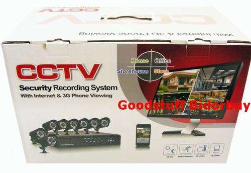 NEW 8 channel cctv  DVR kit with internet and 3G viewing , 8 x 600TVL day/night  cameras