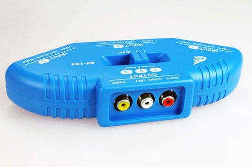 DSTV, PS2, TV, DVD, X Box, Video Game Selector AV RCA Audio Switch. Never disconnecting cables again