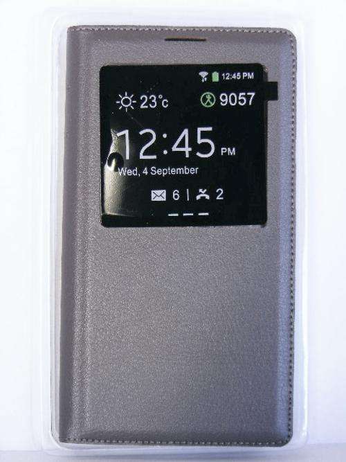 Samsung Galaxy NOTE 3 Quality Flip S View Cover interactive window, sleep,+ free Screenguard
