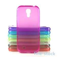 Galaxy S4 TPU Gel Soft Transparent Pink Case Back Cover Skin for Samsung Galaxy S4