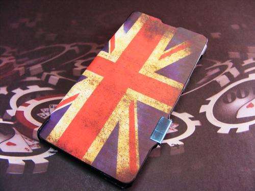 SONY XPERIA Z1 Quality Flip Cover for L39H , magnetic close, British flag, free Screenguard