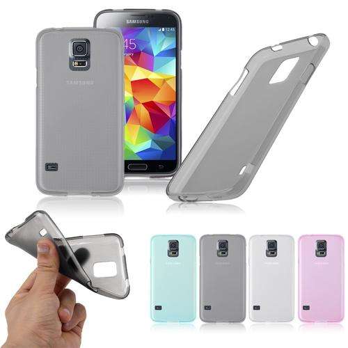 Galaxy S5 TPU Gel Soft Transparent Case Back Cover for new Samsung Galaxy S 5