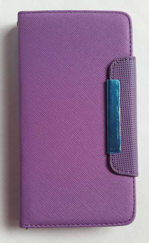 Sony Xperia Z2 Purple Wallet Cover