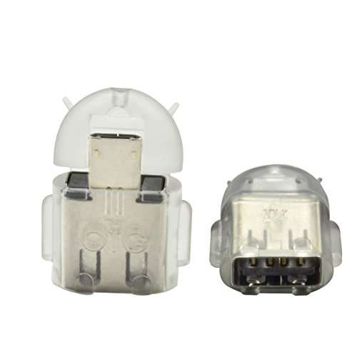 Unique Android Robot Micro USB 2.0 Host OTG Flash Disk Adapter Converter For Android Smartphone (Cle