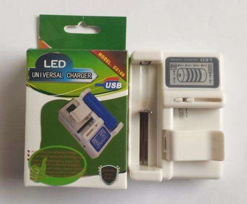 LED Universal USB Charger for Batteries