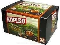 Kopiko Java Instant Coffee 3 in 1 - 1 x Box/with 24 Sachets
