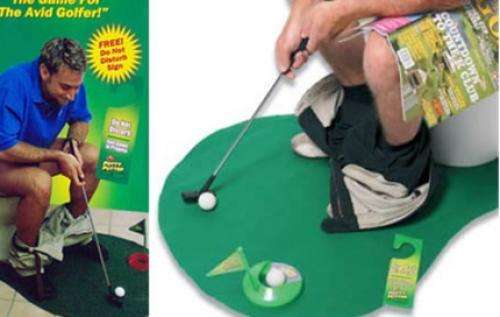 Potty Putter golf set - Toilet Golf set