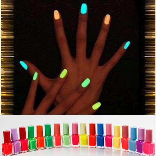 15ml Glow in Dark Nail Varnish - Whole sale