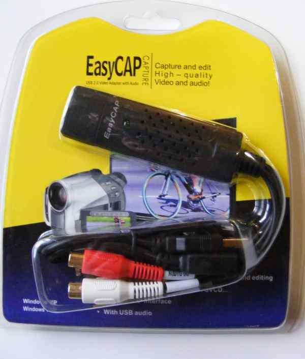 Easy cap Usb2. 0 DV / TV / VHS Video AV USB DVD Capture Card
