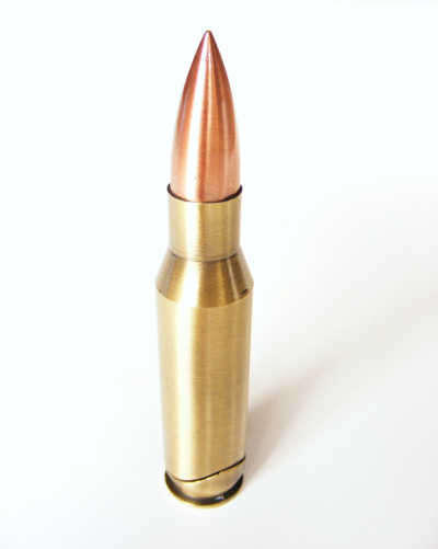 Brushed Metal Refillable Bullet Lighter - Nice To Have