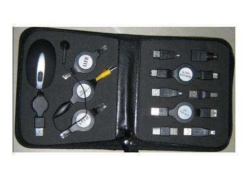 Portable USB Travel Kit - ideal gift for the traveler HV-A12