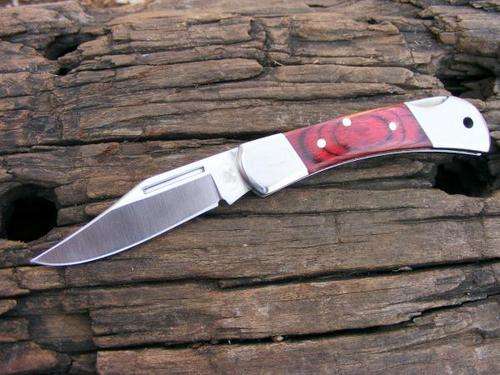 GOOD QUALITY POCKET KNIFE USA SABER HIGH GRADE STAINLESS STEEL.