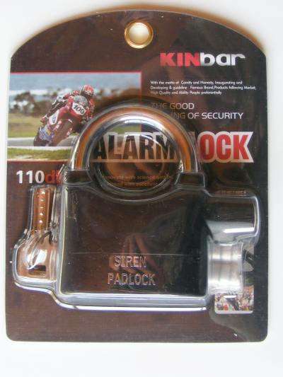 110dB LOUD STRONG SIREN PADLOCK