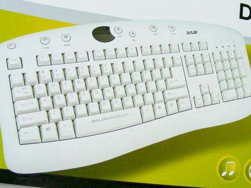 Delux DLK - 7006  keyboard, Desktop Multimedia.Waterproof design.