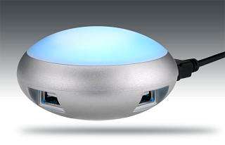 USB 2.0 - 3 Port Hub 7 Color changing Mood Light