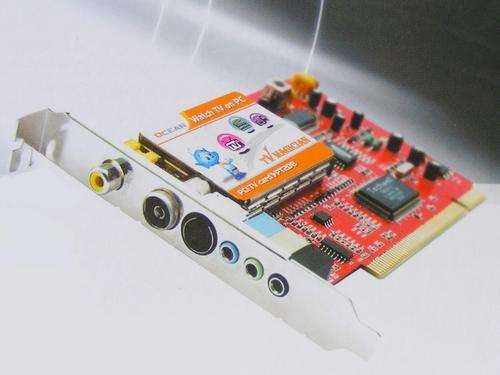 NEW MODEL - TV TUNER CARD  - PLAY, PAUSE , RECORD TV SHOWS + REMOTE CONTROL