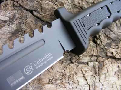 FIXED BLADE RAMBO HUNTING KNIFE 31cm. WITH NYLON POUCH