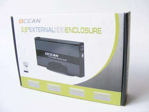3.5" HDD Enclosure box. Supports IDE Hard Drive